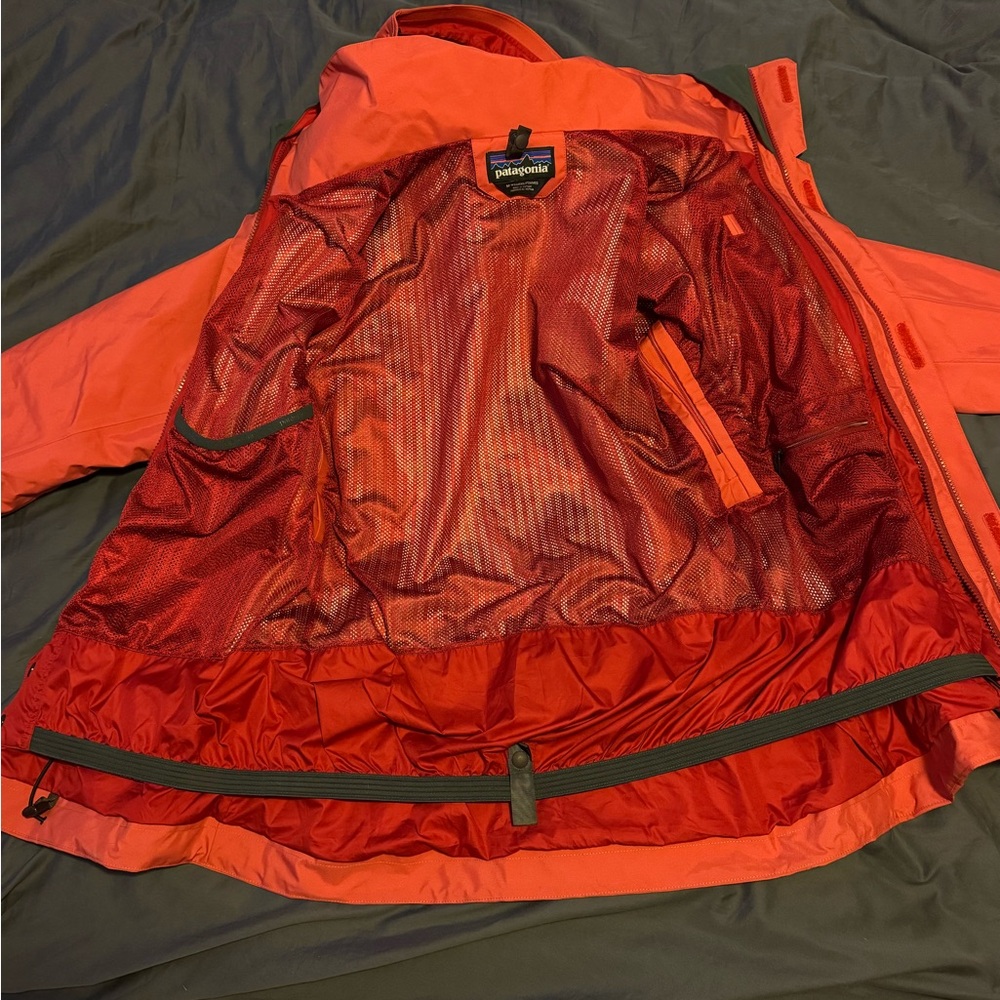 Patagonia Women's Orange Ski Jacket - 3 ways to wear size M - Picture 6 of 16